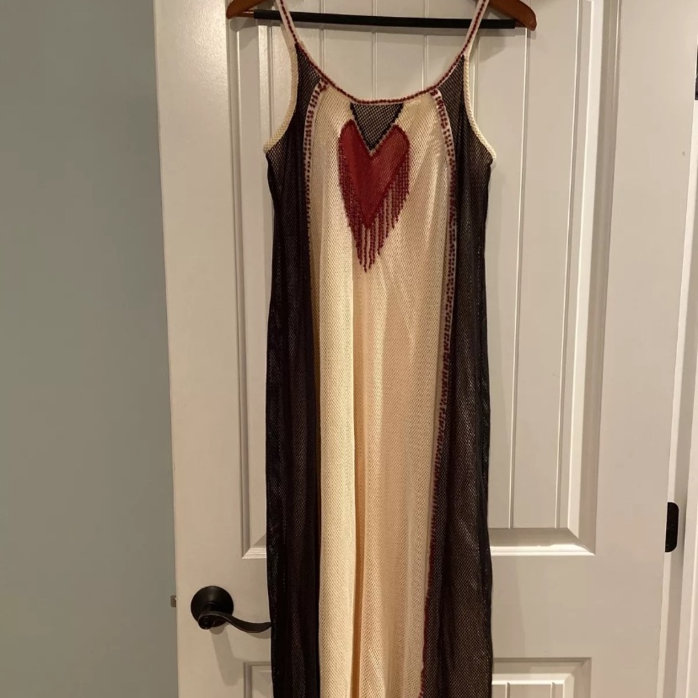 Zara new limited edition tribal bed maxi dress